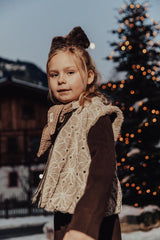 Baje Studio Moa vest Taupe light