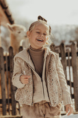 Baje Studio Moa vest Taupe light