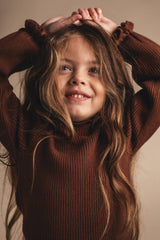 Baje Studio Nula trui Copper brown