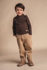 Baje Studio Ferry shirt Brown choco