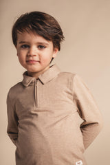 Baje Studio Ferry shirt Taupe light