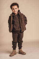 Baje Studio Moose trui Brown choco