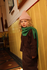 Hvid beanie Fonzie Kids powder