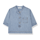 1+ in the family blouse Carlo denim