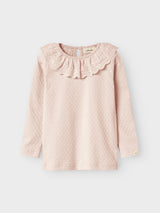 Lil' Atelier Mini Kira shirt Silver Peony
