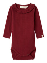 Lil' Atelier Baby Rachel Non romper Red Dahlia