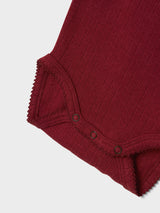 Lil' Atelier Baby Rachel Non romper Red Dahlia