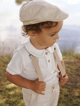 Lil' Atelier Mini Harbour bretels Bleached Sand