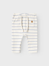 Lil' Atelier Baby Kail broek Coconut Milk ZEN BLUE