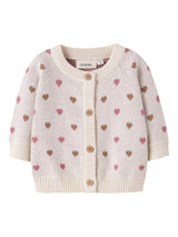 Lil' Atelier Baby Saran vest Turtledove SEPIA TINT