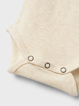 Lil' Atelier Baby Darla romper Turtledove Melange