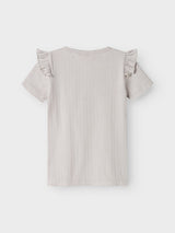 Lil' Atelier Mini Fleura T-shirt Vapor Blue