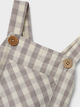 Lil' Atelier Baby Didrik tuinbroek Vapor Blue