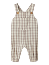 Lil' Atelier Baby Didrik tuinbroek Vapor Blue