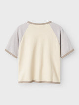 Lil' Atelier Mini Nunan T-shirt Turtledove Vapor Blue