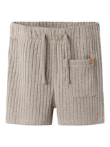 Lil' Atelier Mini Omilo shorts Mourning Dove