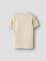 Lil' Atelier Mini Feng T-shirt Oxford Tan