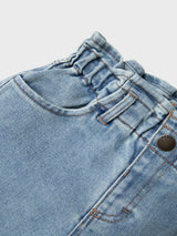Lil' Atelier Mini Darlee NMF loose jeans Medium Blue Denim