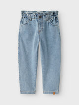 Lil' Atelier Mini Darlee NMF loose jeans Medium Blue Denim