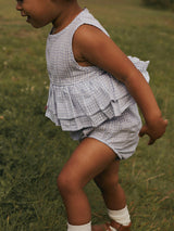 Lil' Atelier Baby Hazelle bodysuit Zen Blue