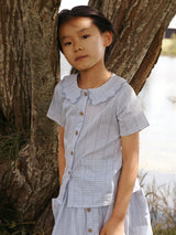 Lil' Atelier Mini Hazelle rok Zen Blue