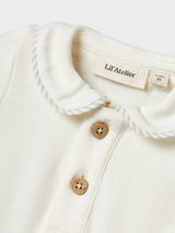 Lil' Atelier Baby Fundo Lio romper Coconut Milk