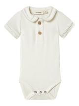Lil' Atelier Baby Fundo Lio romper Coconut Milk
