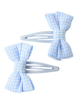 Lil' Atelier Kids Himana 2p hair clips Zen Blue