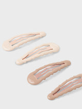 Lil' Atelier Kids Hanne 4p hair clips Misty Rose