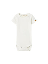 Lil' Atelier Baby Lalo Tab romper Coconut Milk