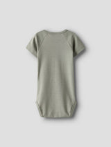 Lil' Atelier Baby Lalo Tab romper Seagrass