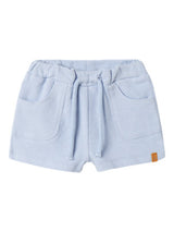 Lil' Atelier Baby Jollo sweat shorts zen blue