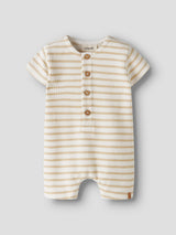 Lil' Atelier Baby Tadeo ss loose suit Coconut Milk MOJAVE DESERT