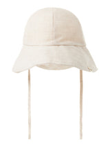 Lil' Atelier Baby Tarou zonnehoedje Bleached Sand