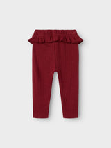 Lil' Atelier Baby Rachel Nam legging Red Dahlia