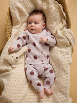 Lil' Atelier Baby Lulio knit cardigan noos Hushed Violet