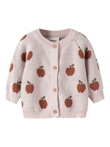 Lil' Atelier Baby Lulio knit cardigan noos Hushed Violet
