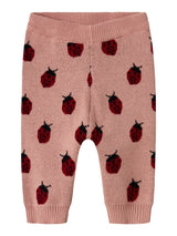 Lil' Atelier Baby Lulio broek Misty Rose