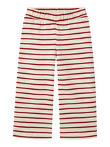 Lil' Atelier Mini Limia wide pants Turtledove RED DAHLIA