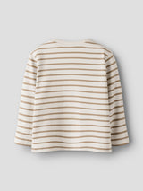 Lil' Atelier Mini Limia shirt Turtledove SEPIA TINT
