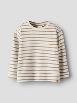 Lil' Atelier Mini Limia shirt Turtledove SEPIA TINT