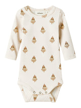 Lil' Atelier Baby Flavo Ege romper Pastel Parchment