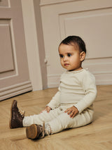 Lil' Atelier Baby Osanne romper Turtledove