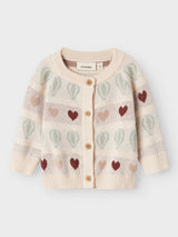 Lil' Atelier Baby Lamai Kny vest Pastel Parchment
