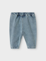 Lil' Atelier Baby Darlee baggy jeans Medium Blue Denim