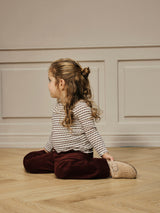 Lil' Atelier Mini Obert wide pants Hot Chocolate