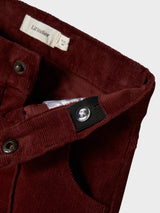 Lil' Atelier Mini Obert wide pants Hot Chocolate