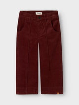 Lil' Atelier Mini Obert wide pants Hot Chocolate