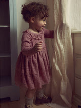 Lil' Atelier Baby Robelle jurk Nostalgia Rose