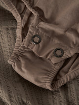 Lil' Atelier Baby Rosita Liu jurk Sepia Tint